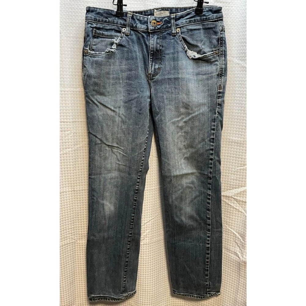 Lee jeans mens 30 x 30 Modern Series L342 straight distressed 130273 blue work